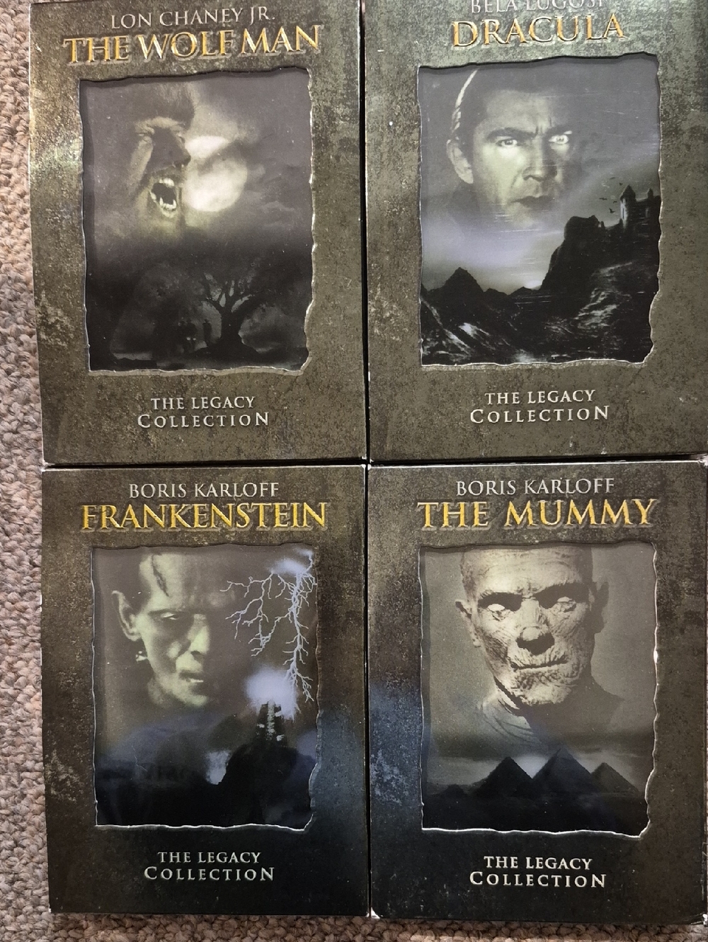 The Legacy Collection DVD Set 8 Discs Home Of The Original Monsters